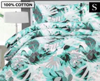 Belmondo Home Congo Single Bed Quilt Cover Set - Green