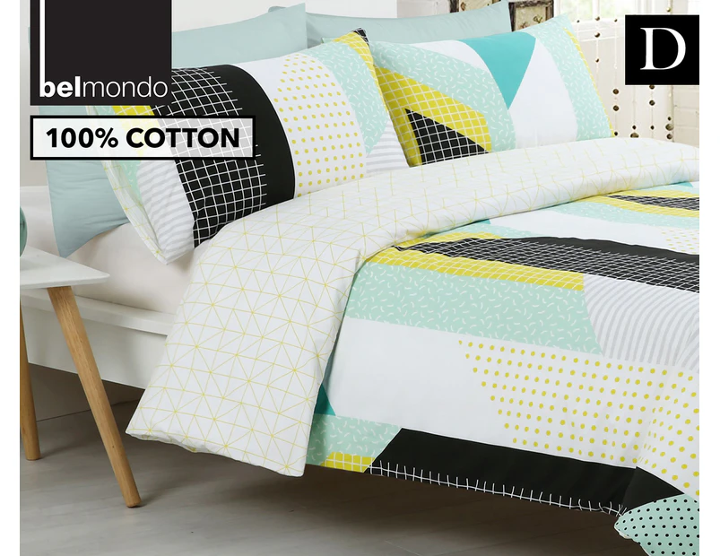 Belmondo Home Aspen Double Bed Quilt Cover Set - Multi