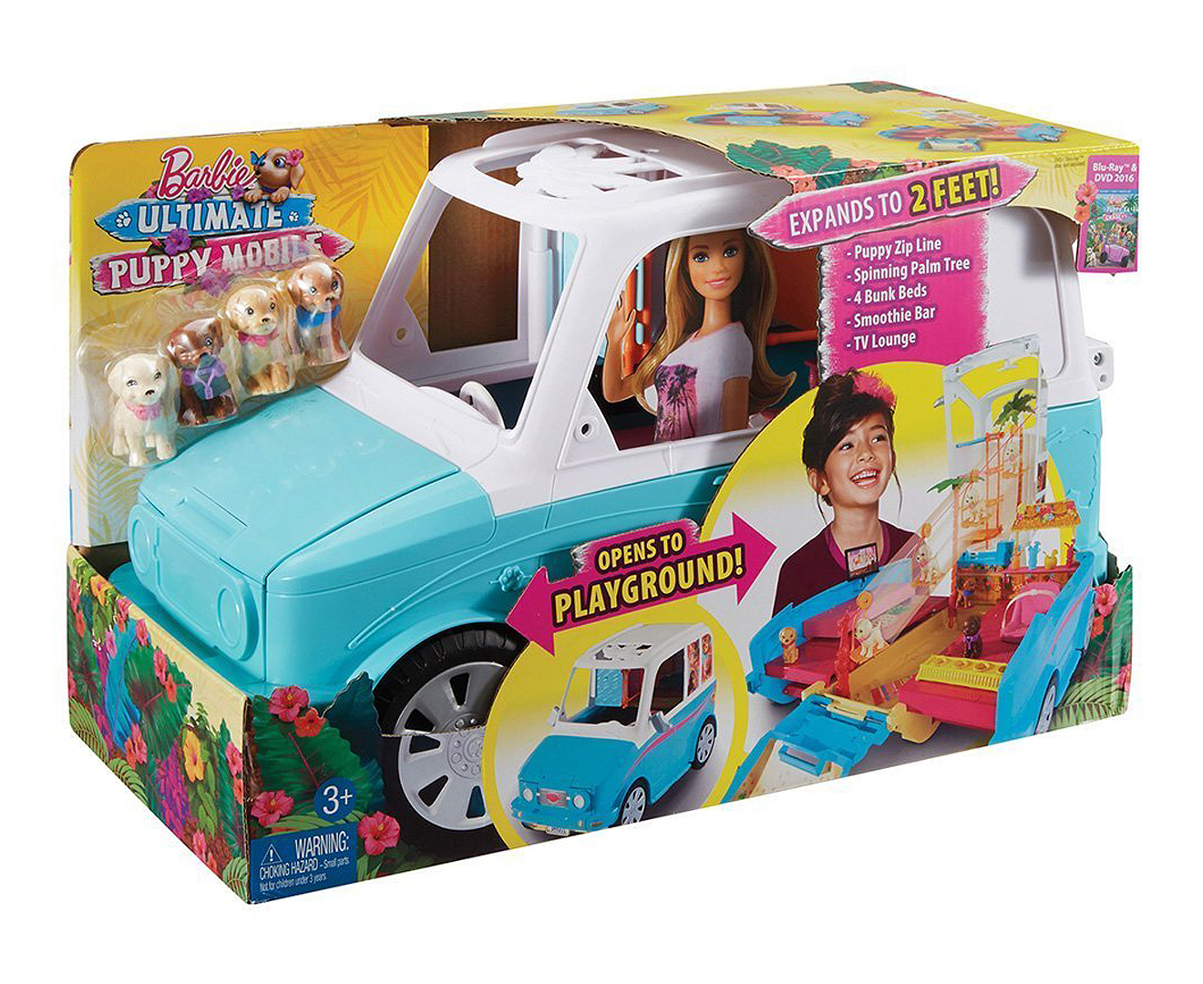 Barbie Ultimate Puppy Mobile Playset