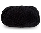 5 x Birch Acrylic Knitting Yarn - Black