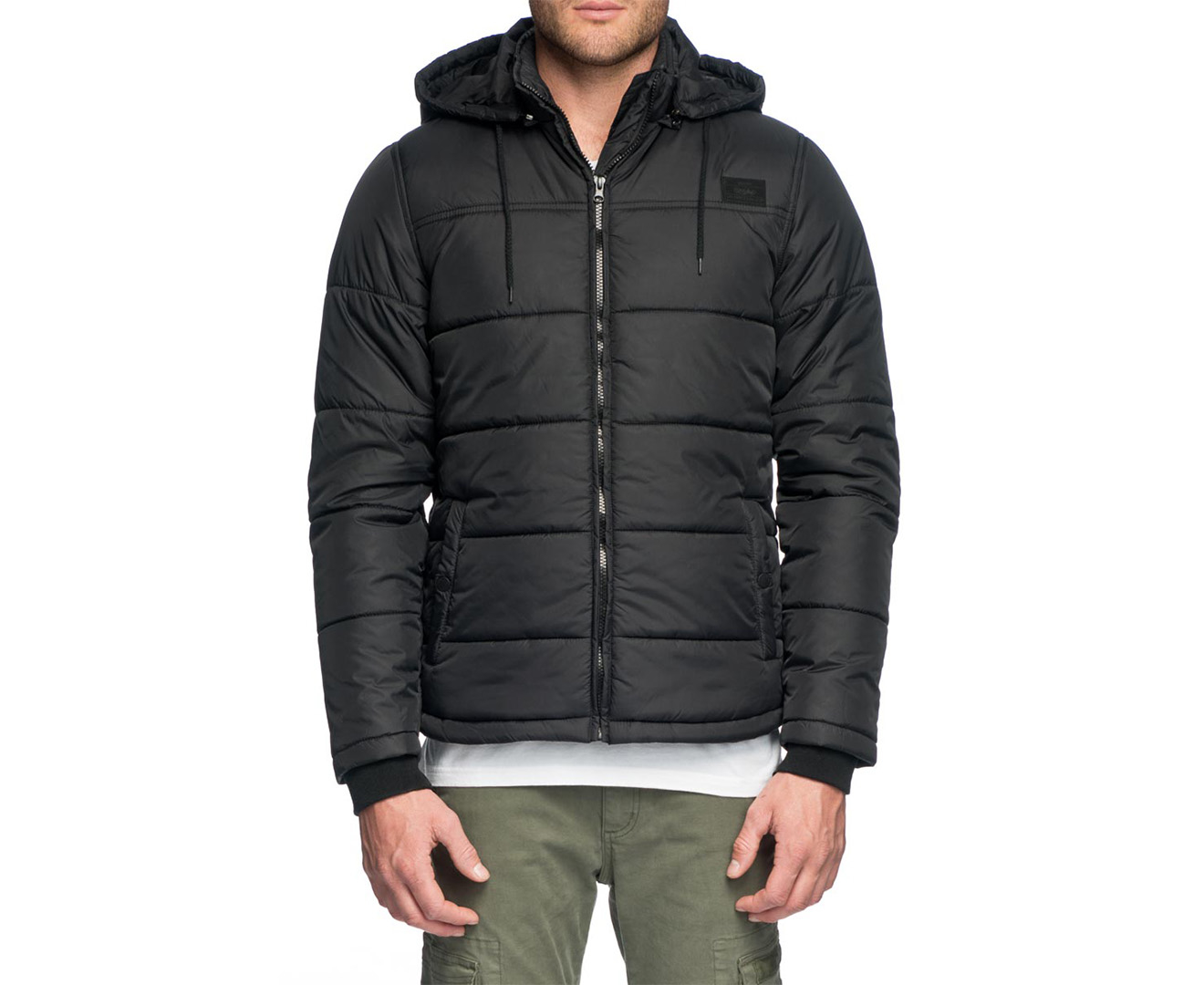 Mossimo Men's Essex Puffer Jacket - Black | Www.catch.com.au, www.catch ...