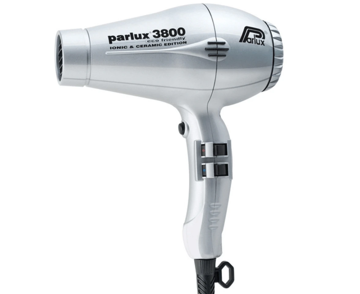 Parlux 3800 Ionic and Ceramic Eco Friendly Silver