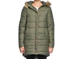 Mossimo Women's Knowles Puffa Jacket - Forest Night