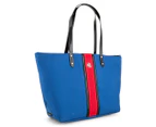 Lauren By Ralph Lauren Bainbridge Sport Stripe Bag - Blue/Red