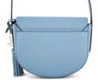 Lauren By Ralph Lauren Mini Caley Saddle Bag - Mist Blue