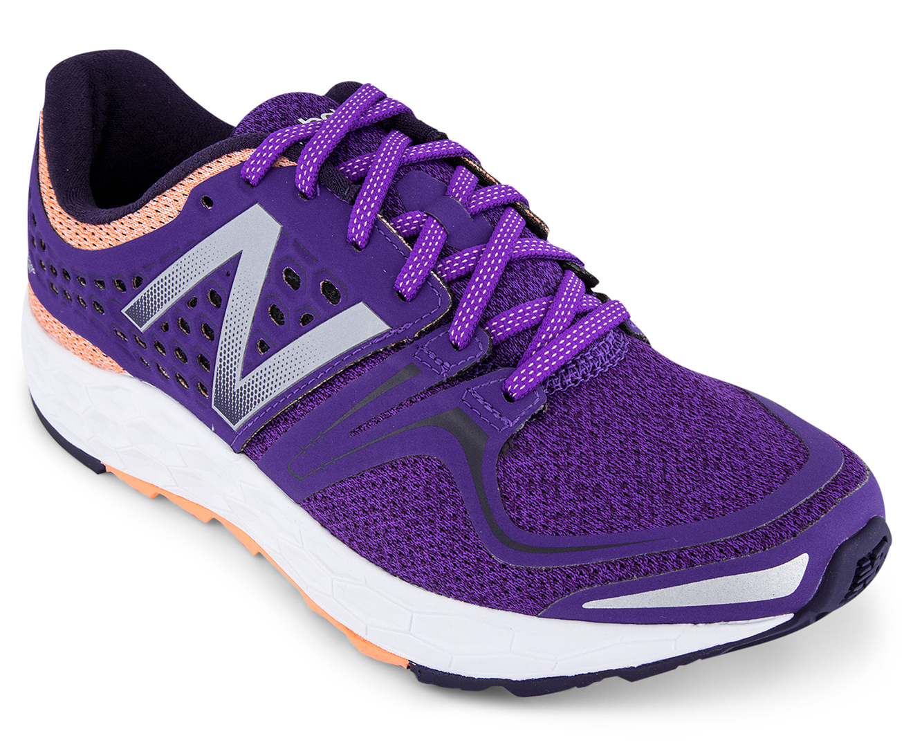 new balance running shoes purple heels