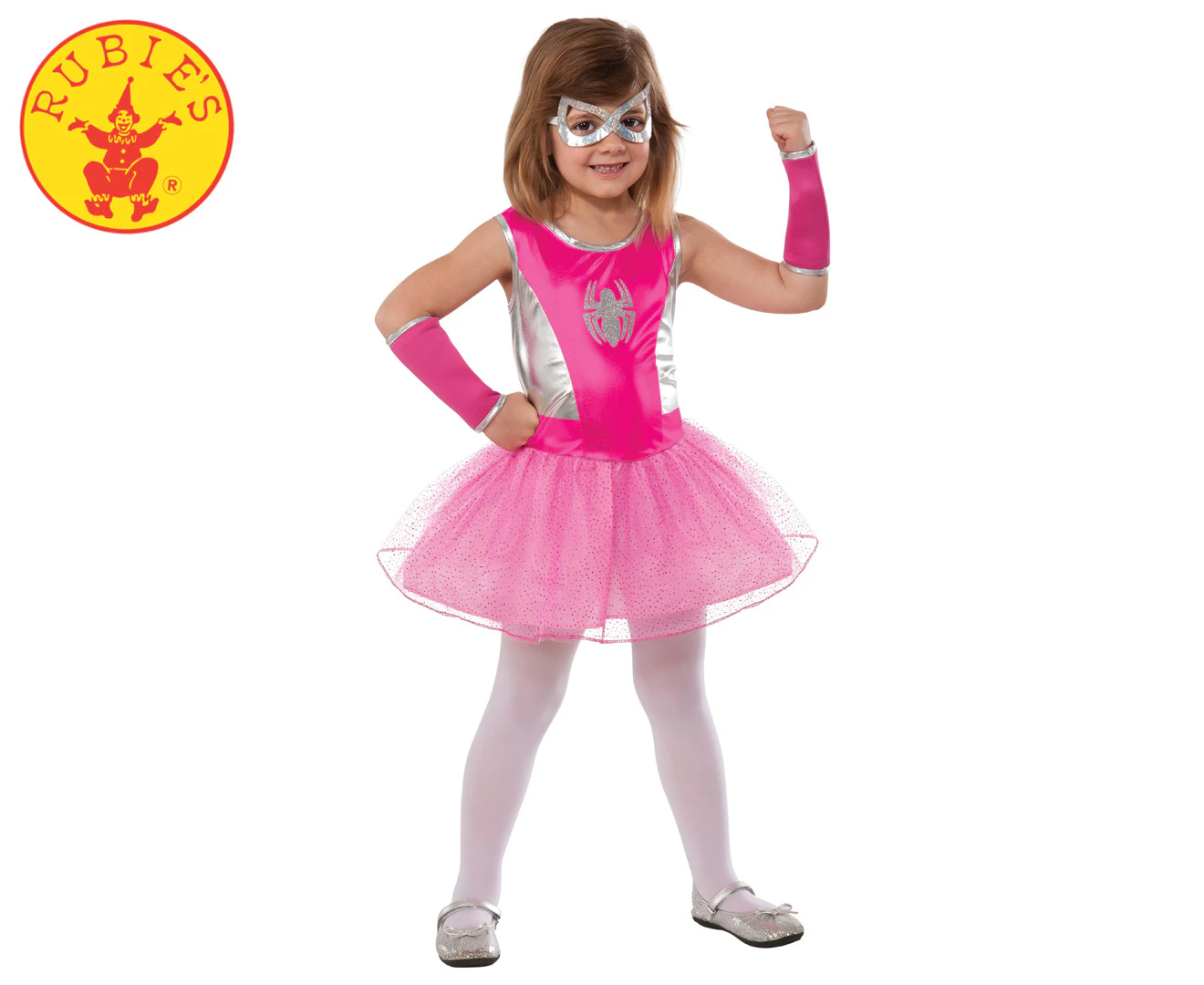 Pink Spider Girl Tutu Dress Girls Costume