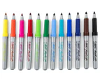 BiC Mark It Colour Permanent Marker 12-Pack - Assorted