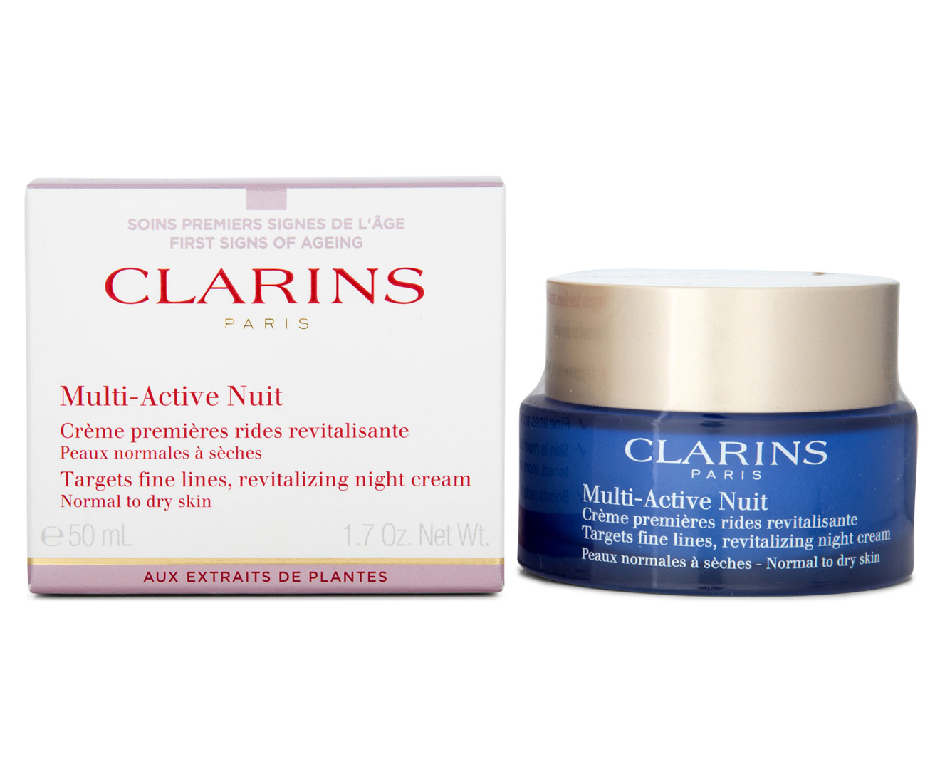 Clarins Multi-Active Night Cream 50mL - Normal/Dry Skin | Scoopon Shopping