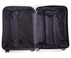 Pierre Cardin Expandable 3-Piece Hardshell Super Light Luggage - Black 5