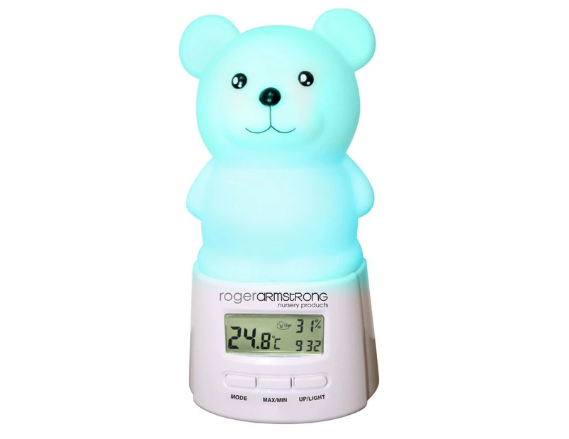Sleep Easy® Adorable Teddy Colour Changing Thermometer