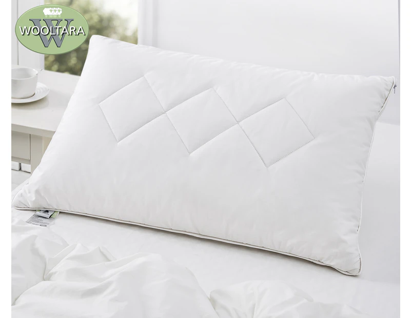 Wooltara Premium Australian Wool Surround Latex Pillow