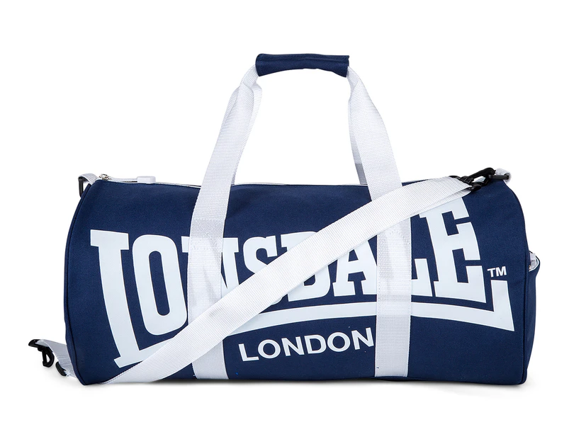 Lonsdale Turner Duffle Bag - Navy/White