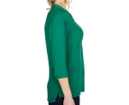 NNT Women's 3/4 Sleeve Blouse - Jade