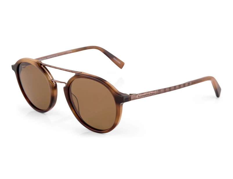 Ermenegildo Zegna Men's EZ0070 Sunglasses - Dark Havana/Brown