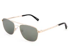 Ermenegildo Zegna Men's EZ0071 Sunglasses - Pale Gold/Green
