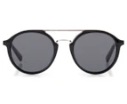 Ermenegildo Zegna Men's EZ0070 Sunglasses - Shiny Black/Smoke