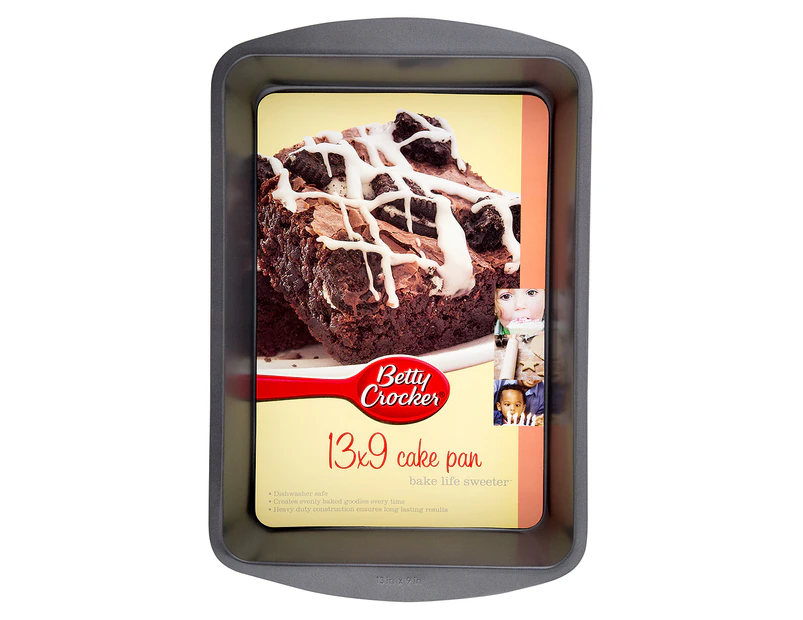 Betty Crocker 13x9-Inch Cake Pan - Grey