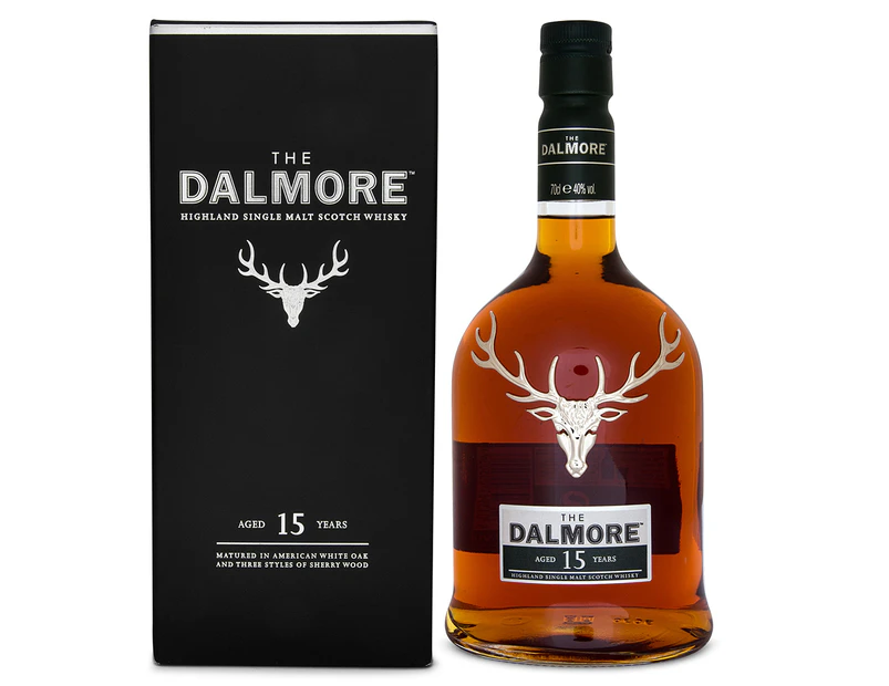 The Dalmore 15-Year Old Highland Single Malt Scotch Whisky 700mL