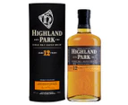 Highland Park Scottish Highlands 12 Year Old Single Malt Scotch Whisky 700mL