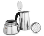 Casa Barista Roma 6-Cup Stainless Steel Espresso Maker