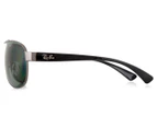 Ray-Ban Active 3386 Polarised Sunglasses - Black/Green