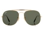 Ray-Ban General RB3561 Sunglasses - Gold/Green 2