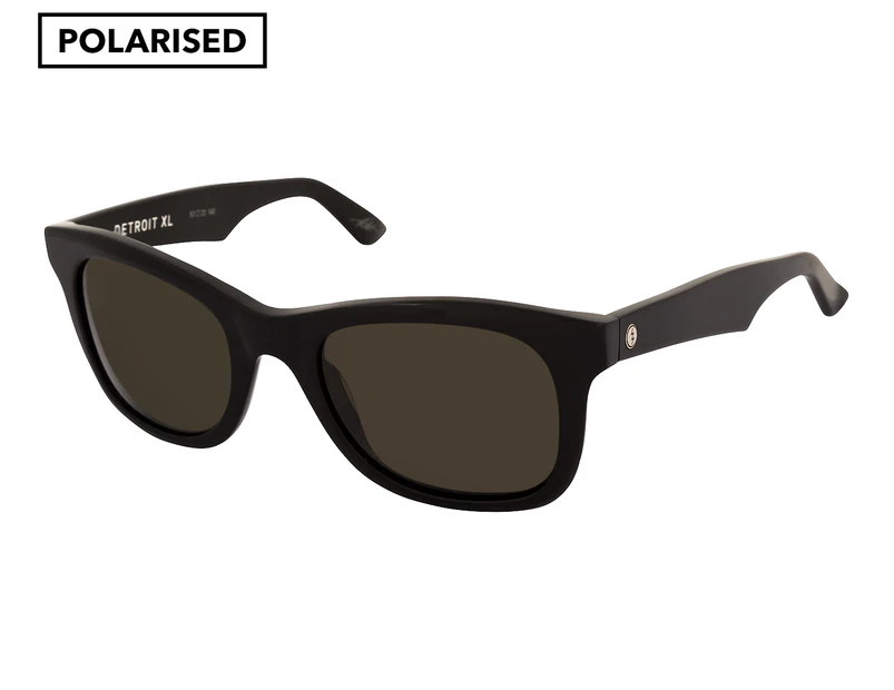 Electric Detroit Polarised Sunglasses - Gloss Black/Grey