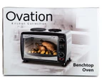 Ovation 26L Benchtop Oven & Hotplate - Stainless Steel OV26