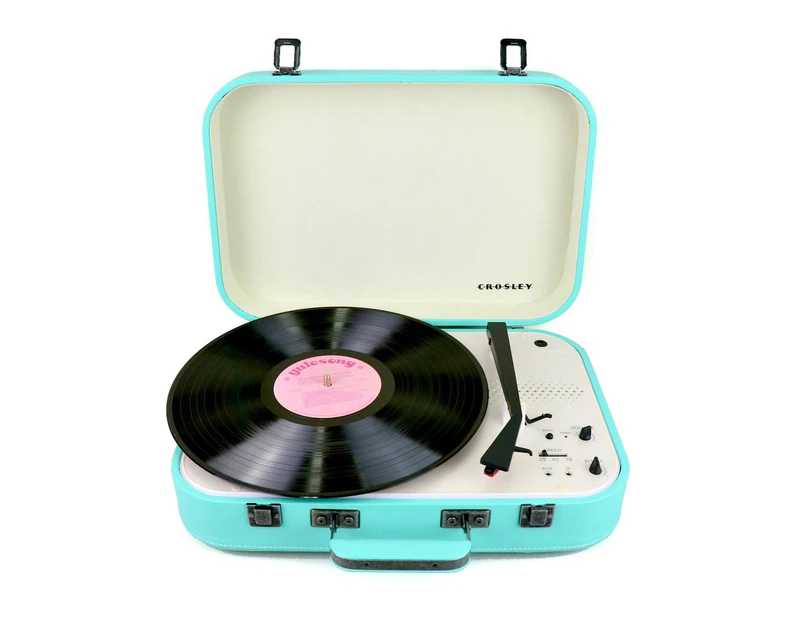 Crosley Coupe - Bluetooth Turntable with Pitch control - Teal