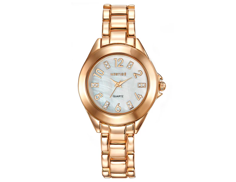 Mestige Women's 39mm The Madan Watch - Rose Gold/Mother of Pearl