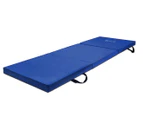 Trifold 180cm Gym Mat - Blue