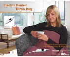 Heated Throw Rug / Electric Snuggle Blanket and Washable