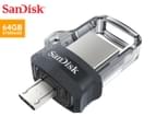 SanDisk 64GB Ultra Dual USB 3.0 & Micro USB Flash Drive 1
