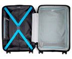 Antler Juno 4W Cabin Hardcase Luggage 56cm - Turquoise 