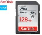 SanDisk 128GB Ultra SDHC/SDXC UHS-I Class 10 Memory Card  1
