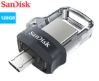 SanDisk 128GB Ultra Dual USB 3.0 & Micro USB Flash Drive