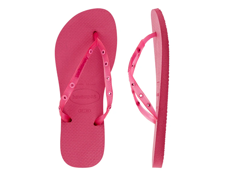 Havaianas Slim Candy Thongs - Pink