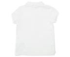Polo Ralph Lauren Girls' Polo Tee / T-Shirt / Tshirt - White