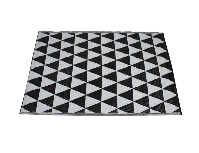 Outdoor Woven Plastic Mat Triangle
