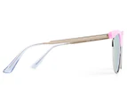 Quay Australia Women's Cat Eye Star Dust Sunglasses - Pink/Pink