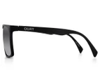 Quay Australia Men's Square Oska Sunglasses - Black/Smoke