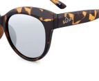 Quay Australia Women's Cat Eye Maiden Sunglasses - Tortoise Shell/Silver
