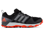Adidas Men's Galaxy Trail Shoe - Black/Grey/Energy Red