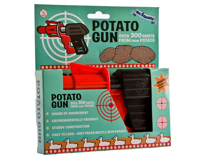 Potato Gun - Black/Red