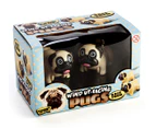 Wind Up Racing Pugs Toy 2pk