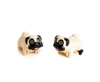 Wind Up Racing Pugs - Set of 2