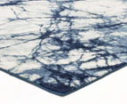 Rug Culture 400x300cm Chelsea Claire Super Soft Power Loomed Modern Rug - Blue