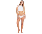 Seafolly Women's Mesh About Hipster - White