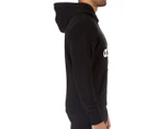 Adidas Men's Essentials Linear Pullover Hoodie - Black